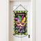 Mardi Gras Door Banner – New Orleans Party Decorations, Purple Hanging Fabric Welcome Sign Garland for Home, Masquerade & Fat Tuesday Parties